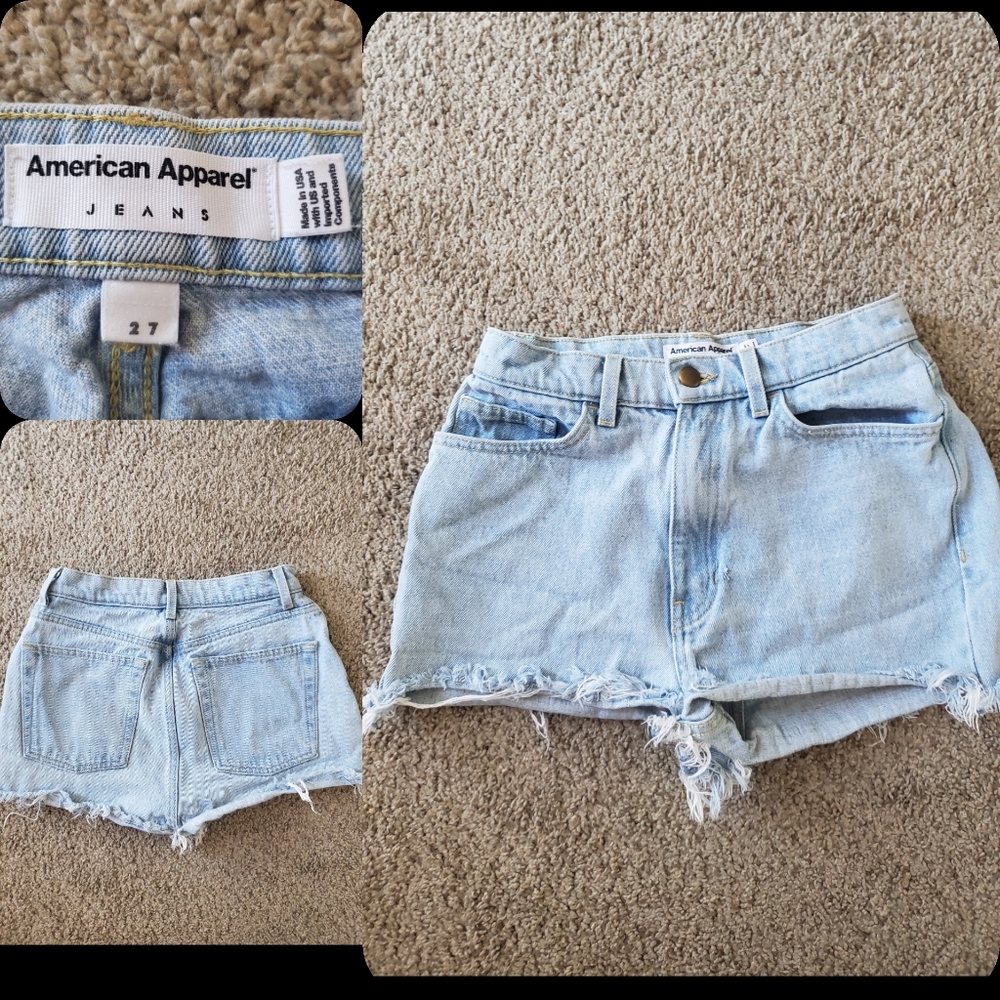 SOLD American Apparel Jean's Size 27 Shorts